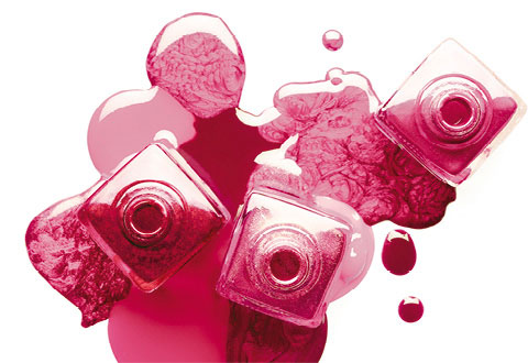 Nagellackfläschchen