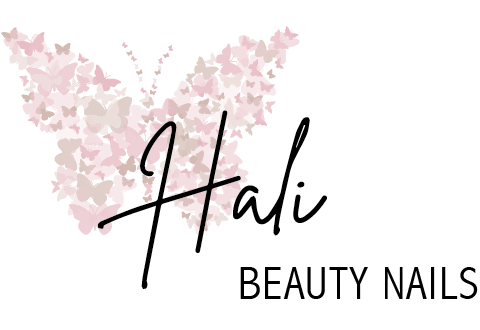 Logo Hali Beauty Nails Logo Hali Beauty Nails